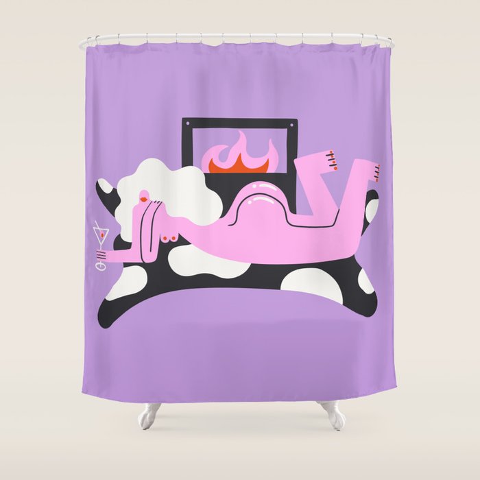 Quarantini Shower Curtain Gallery Image 1
