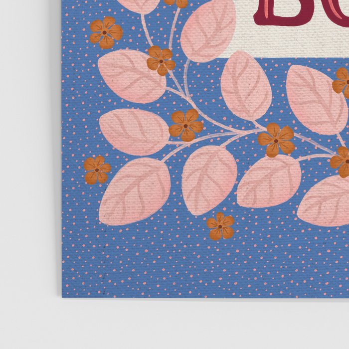 A Curious Mind Inspirational Floral Design Poster Gallery Image 3