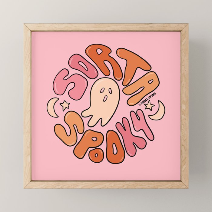 Fall Sorta Spooky © Mini Art Print Gallery Image 1