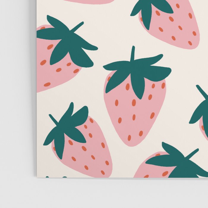 Cute Strawberry  Poster Gallery Image 3