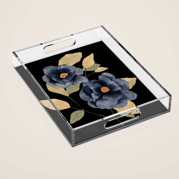 Back roses Acrylic Tray Gallery Image 1