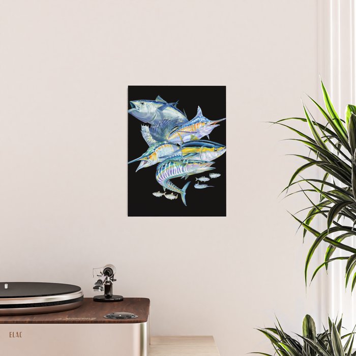 Saltwater Fish Poster Gallery Image 2