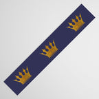Royal Blue with Gold Crowns Table Runner Gallery Image 3