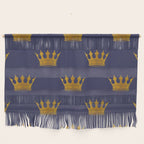 Royal Blue with Gold Crowns Wall Hanging Gallery Image 1