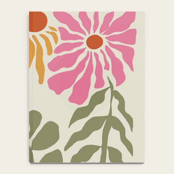 Mid-Century floral Notebook Gallery Image 4
