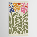 Mid-Century floral Tablecloth Gallery Image 2