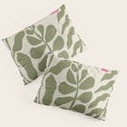 Mid-Century floral Pillow Sham Gallery Image 3