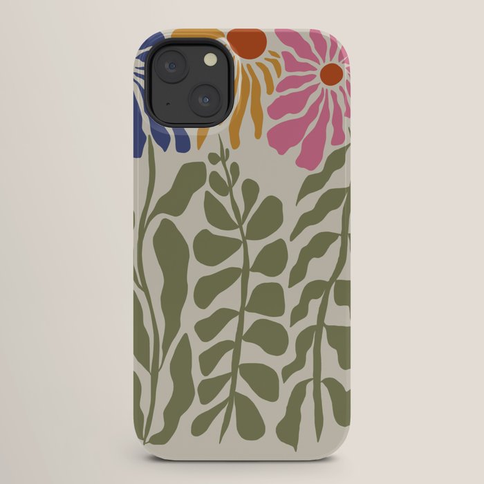 Mid-Century floral iPhone Case Gallery Image 26
