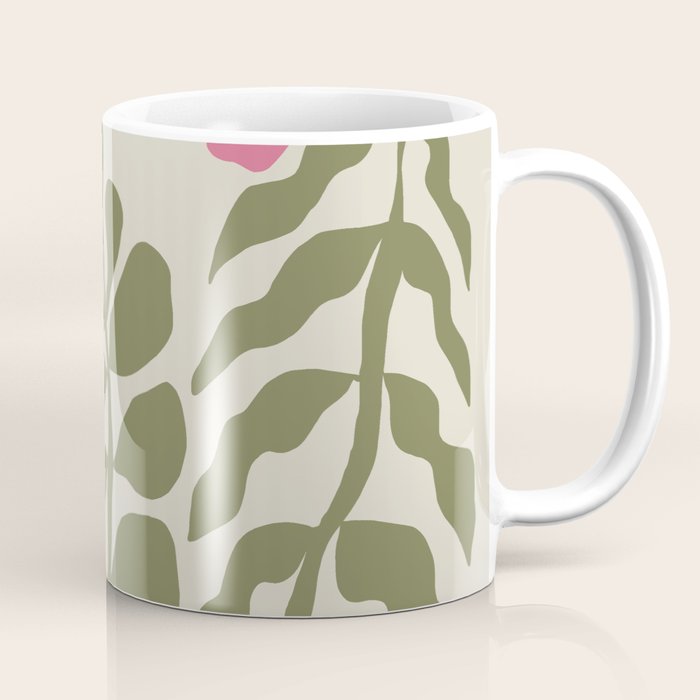 Mid-Century floral Coffee Mug Gallery Image 1