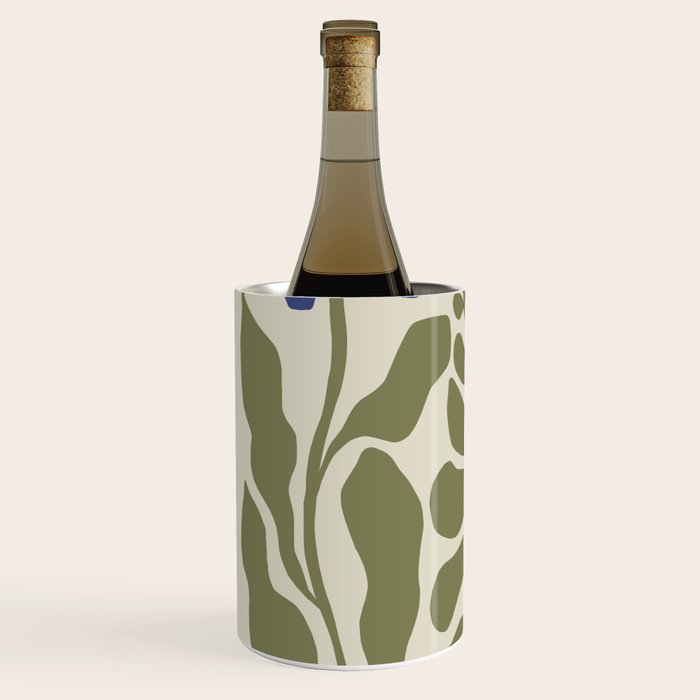 Mid-Century floral Wine Chiller Gallery Image 2