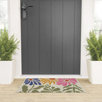 Mid-Century floral Welcome Mat Gallery Image 3