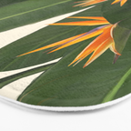 tropical floral Bath Mat Gallery Image 3
