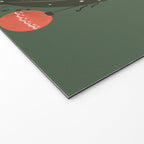 Festive Ho Ho Ho Bauble Green  Welcome Mat Gallery Image 2