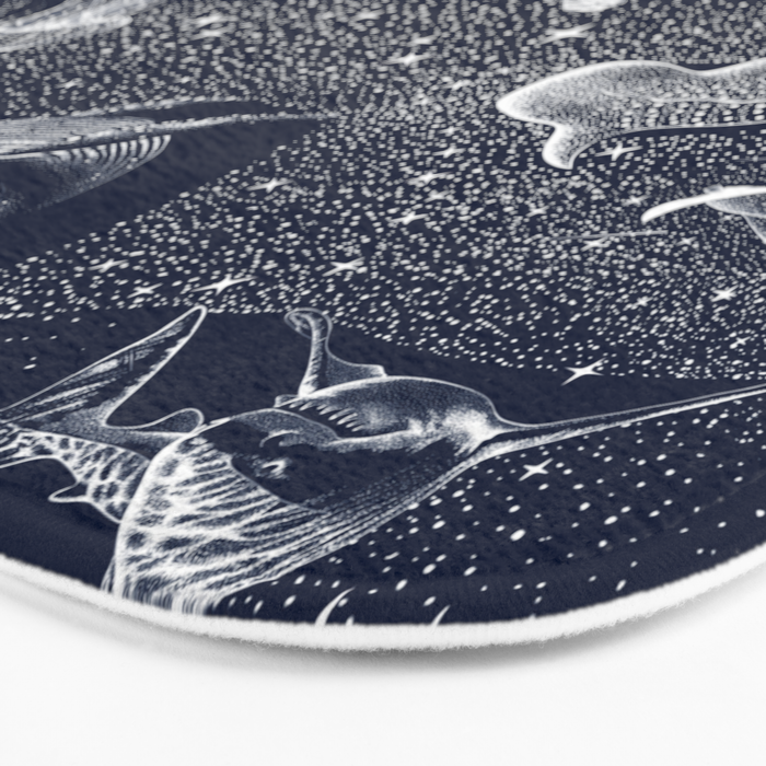 Cosmic Ocean Bath Mat Gallery Image 3