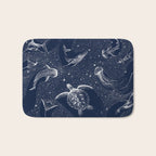 Cosmic Ocean Bath Mat Gallery Image 1