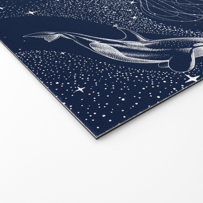 Cosmic Ocean Welcome Mat Gallery Image 2