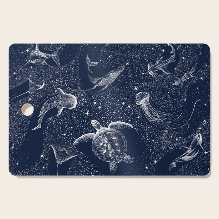 Cosmic Ocean Cutting Board Gallery Image 1