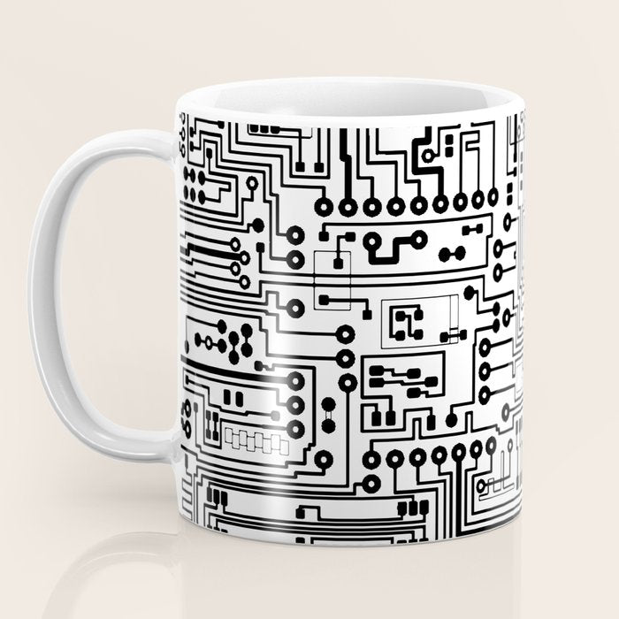 Circuit Board Coffee Mug Gallery Image 3