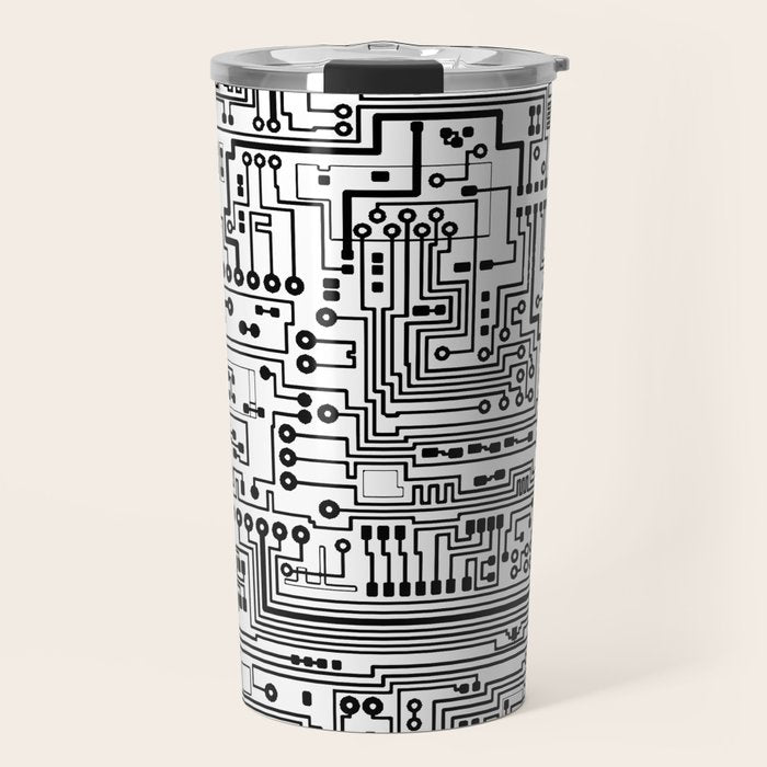 Circuit Board Travel Mug Gallery Image 1