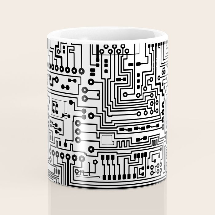 Circuit Board Coffee Mug Gallery Image 4