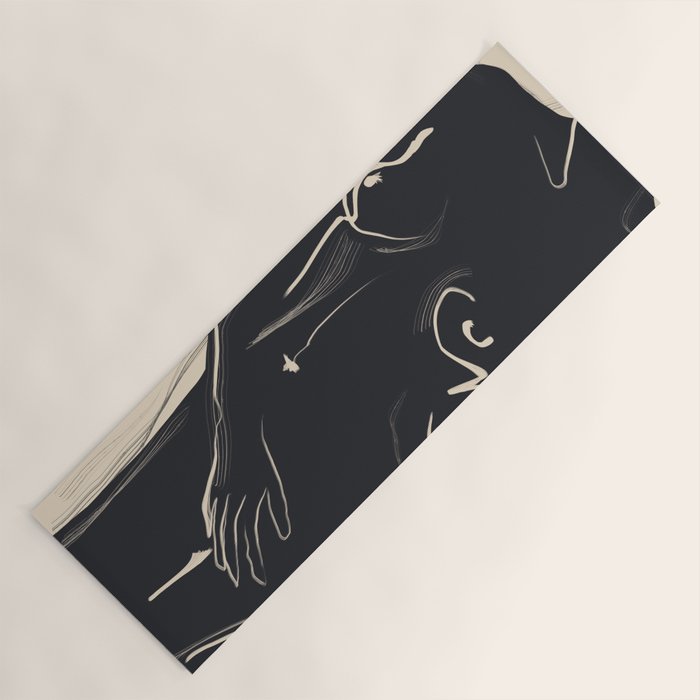 Abstract Art Nude 5 Yoga Mat Gallery Image 1
