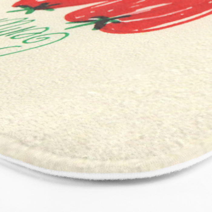 gemini tomato Bath Mat Gallery Image 3