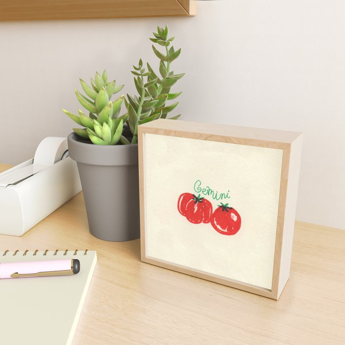 gemini tomato Mini Art Print Gallery Image 2