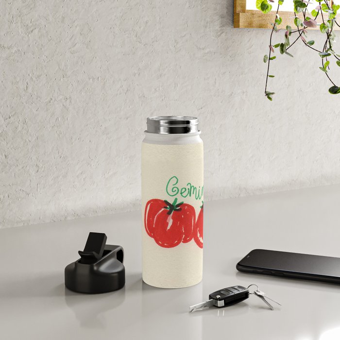 gemini tomato Water Bottle Gallery Image 4