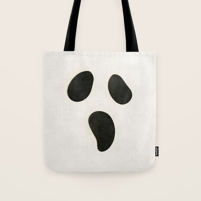Ghost Face Tote Bag Gallery Image 1