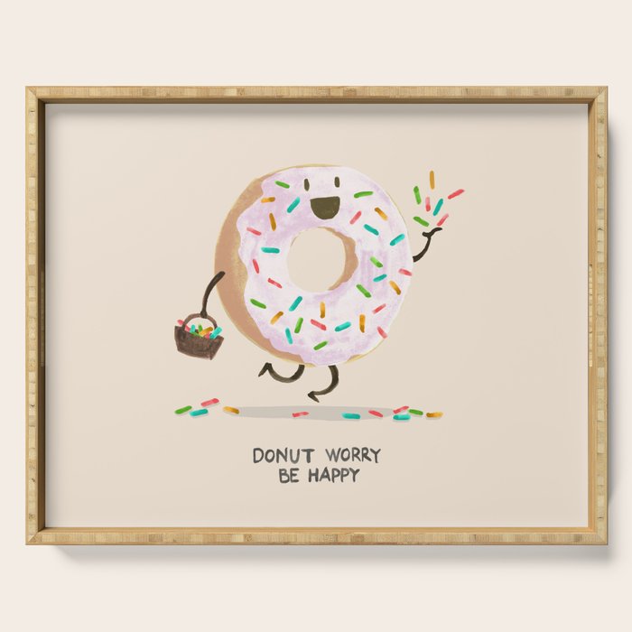 Be Happy Serving Tray Gallery Image 1