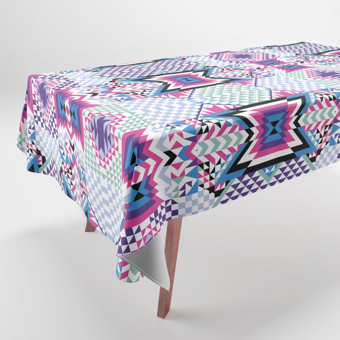 MB2 Tribal geometric Tablecloth Gallery Image 1