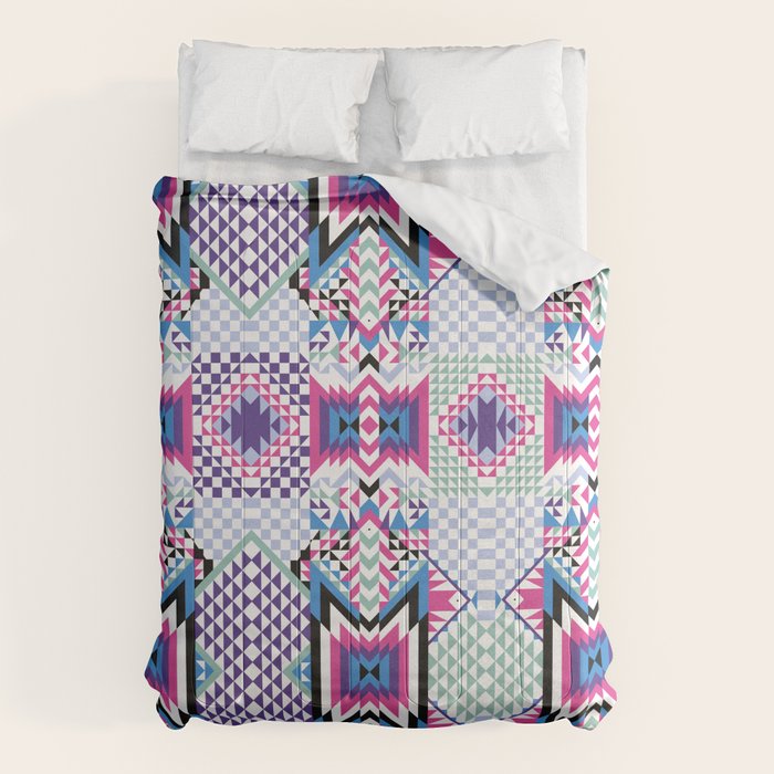 MB2 Tribal geometric Comforter Gallery Image 6