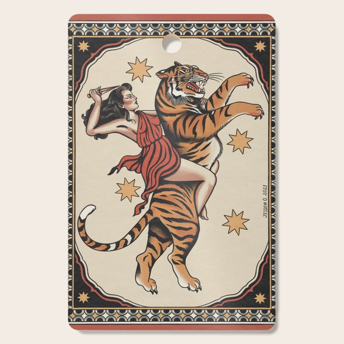Amazona (dressed) Cutting Board Gallery Image 1