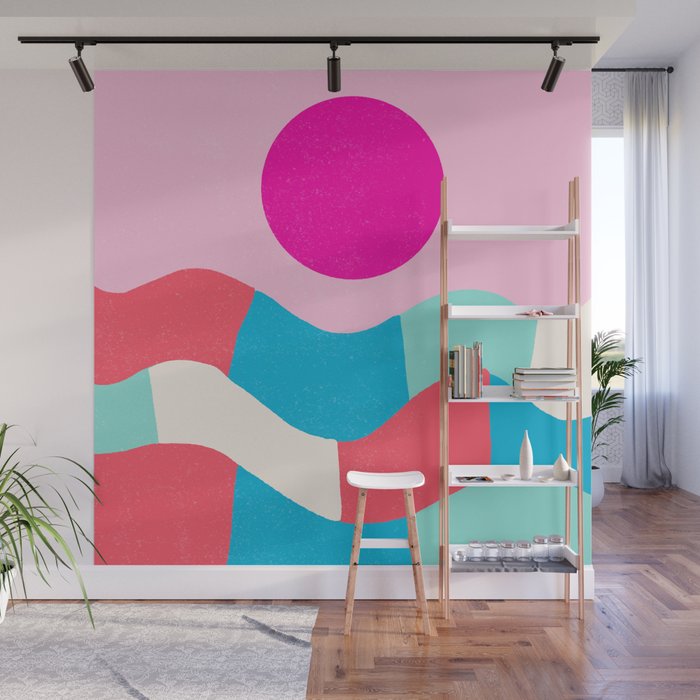 Winter Waves Wall Mural Gallery Image 1