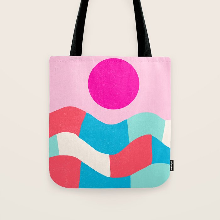 Winter Waves Tote Bag Gallery Image 1