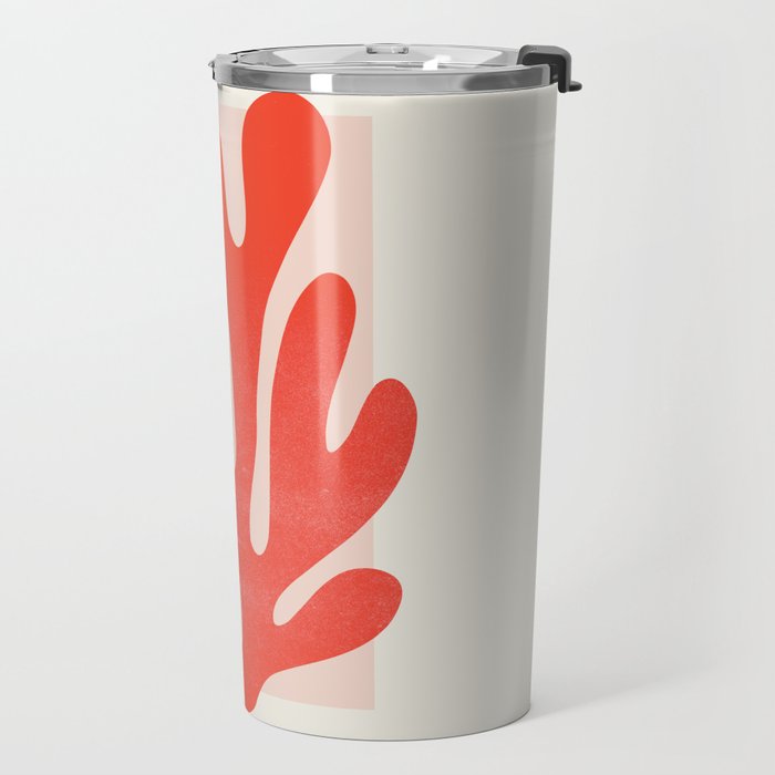 Jazz Leaf: Matisse Edition | Mid Century Series Travel Mug Gallery Image 2