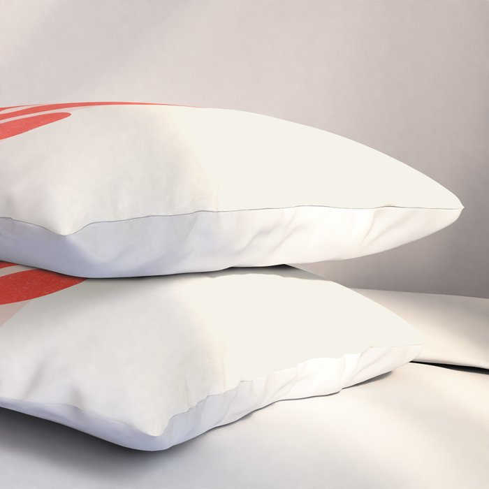 Jazz Leaf: Matisse Edition | Mid Century Series Pillow Sham Gallery Image 3