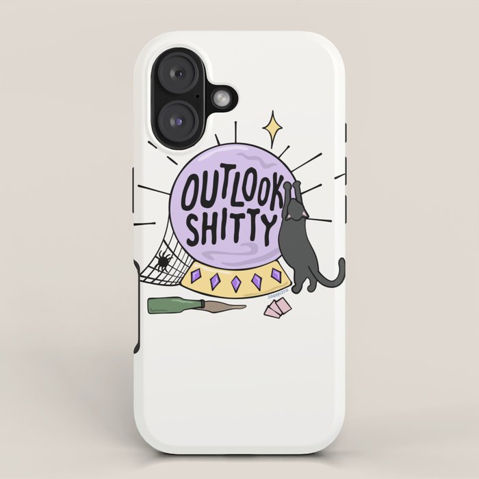 OUTLOOK SHITTY iPhone Case Gallery Image 1
