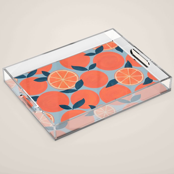 Canned Oranges Acrylic Tray Gallery Image 1