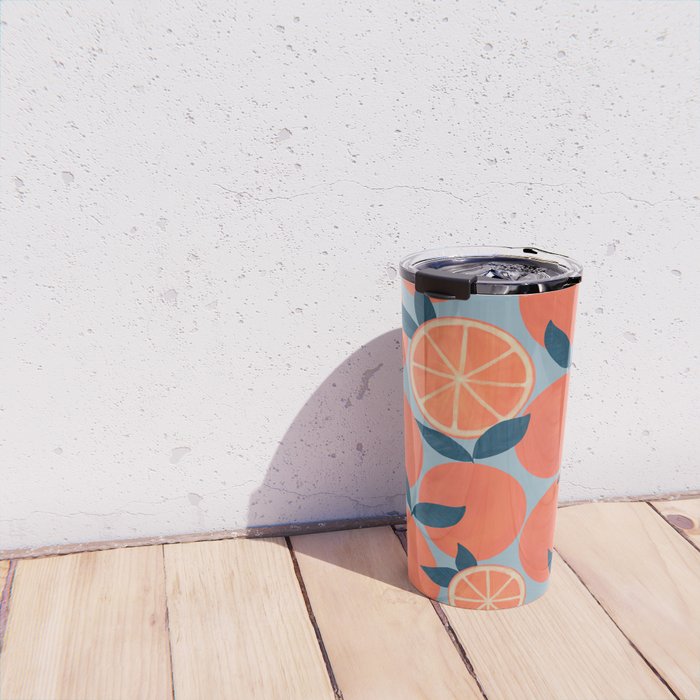 Canned Oranges Travel Mug Gallery Image 4