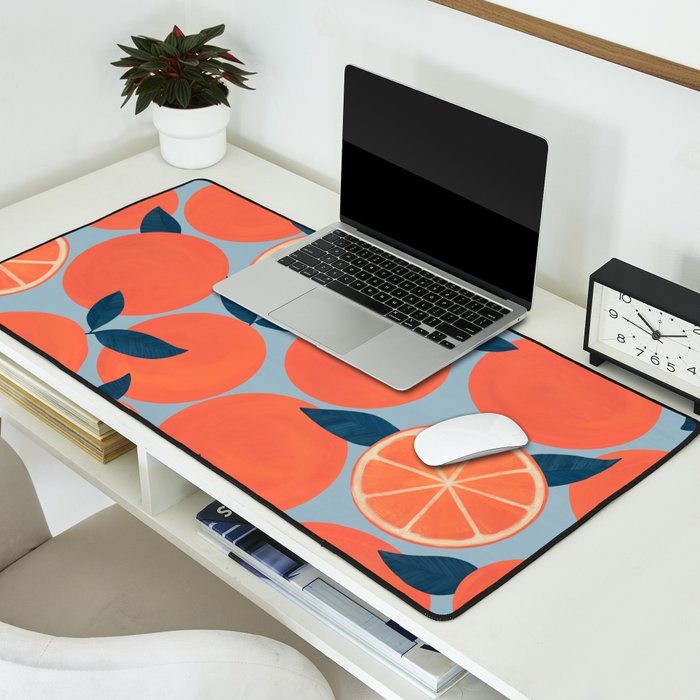 Canned Oranges Desk Mat Gallery Image 2