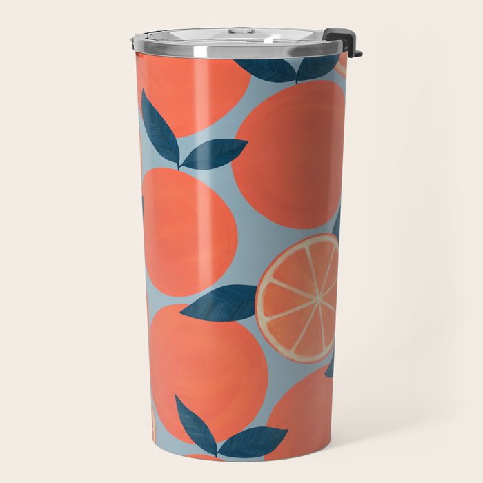Canned Oranges Travel Mug Gallery Image 2
