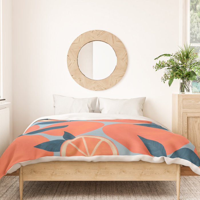 Canned Oranges Duvet Cover Gallery Image 3