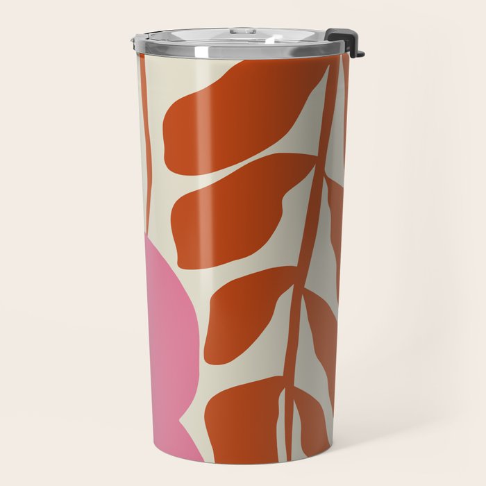 Dropping orange fern  Travel Mug Gallery Image 2