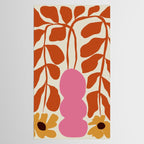 Dropping orange fern  Tablecloth Gallery Image 2