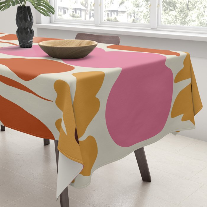 Dropping orange fern  Tablecloth Gallery Image 3