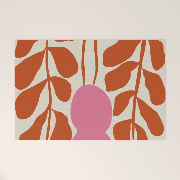 Dropping orange fern  Welcome Mat Gallery Image 1