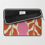 Dropping orange fern  Laptop Sleeve Gallery Image 2