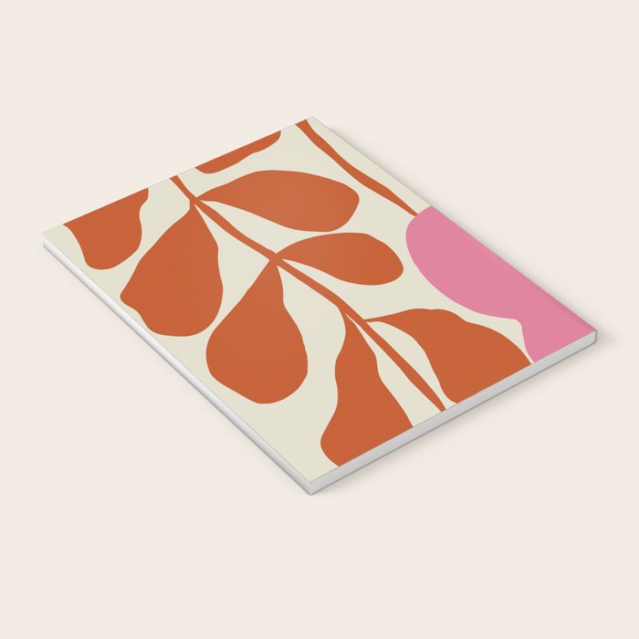 Dropping orange fern  Notebook Gallery Image 3