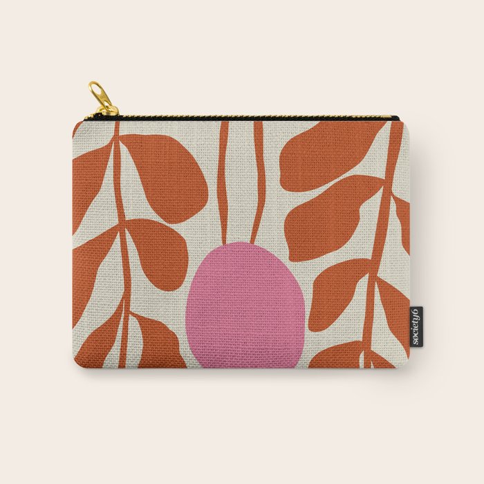 Dropping orange fern  Carry All Pouch Gallery Image 1